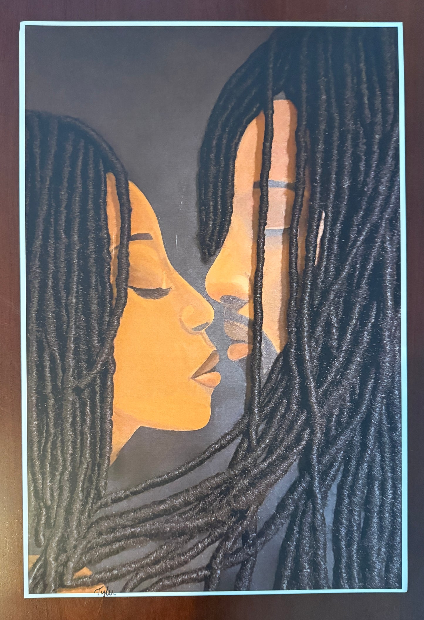 Interlocked- 12X18 2D Paper Print