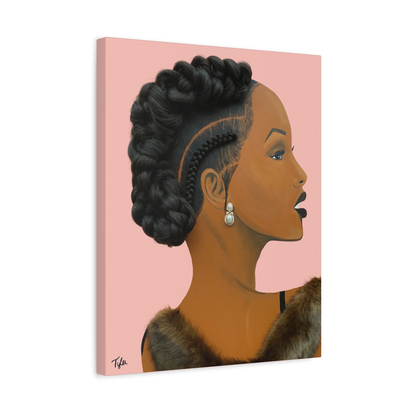 Elegant 2D Canvas (No Hair)