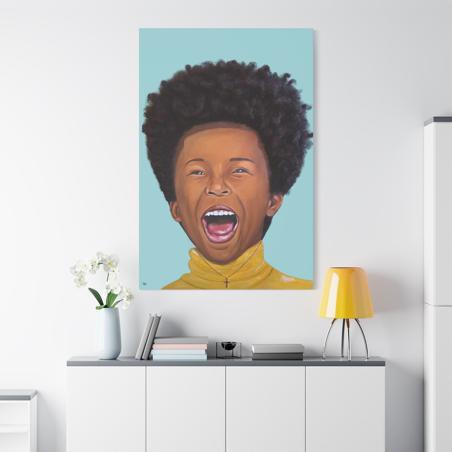 SONshine 2D Canvas Print (No Hair)