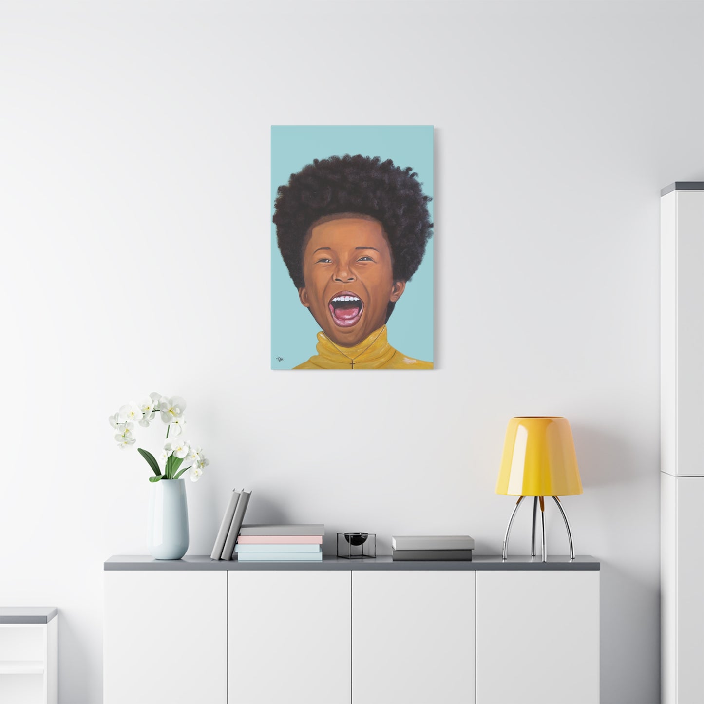 SONshine 2D Canvas Print (No Hair)