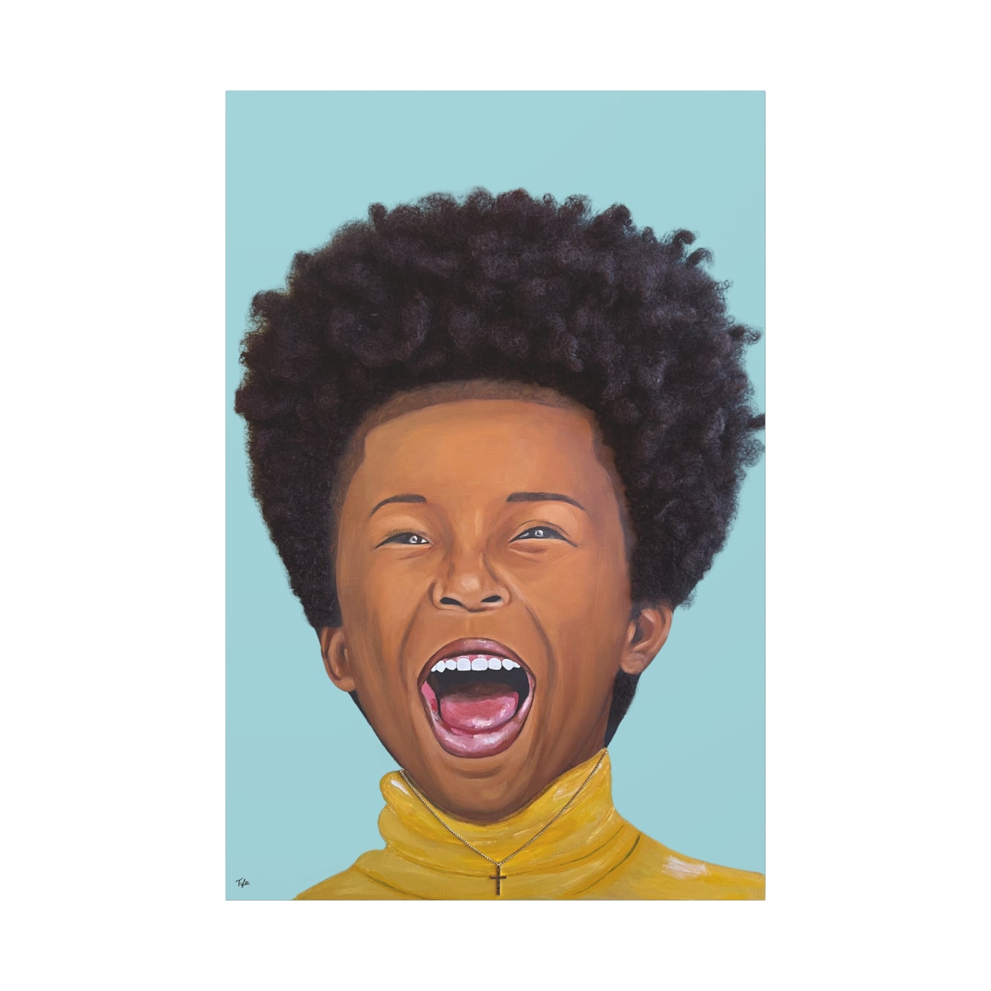 SONshine 2D Canvas Print (No Hair)