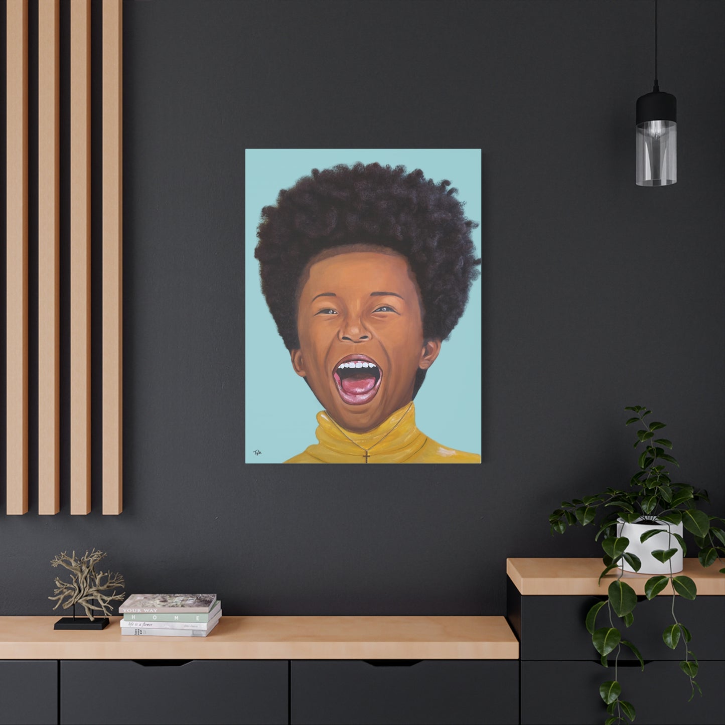 SONshine 2D Canvas Print (No Hair)