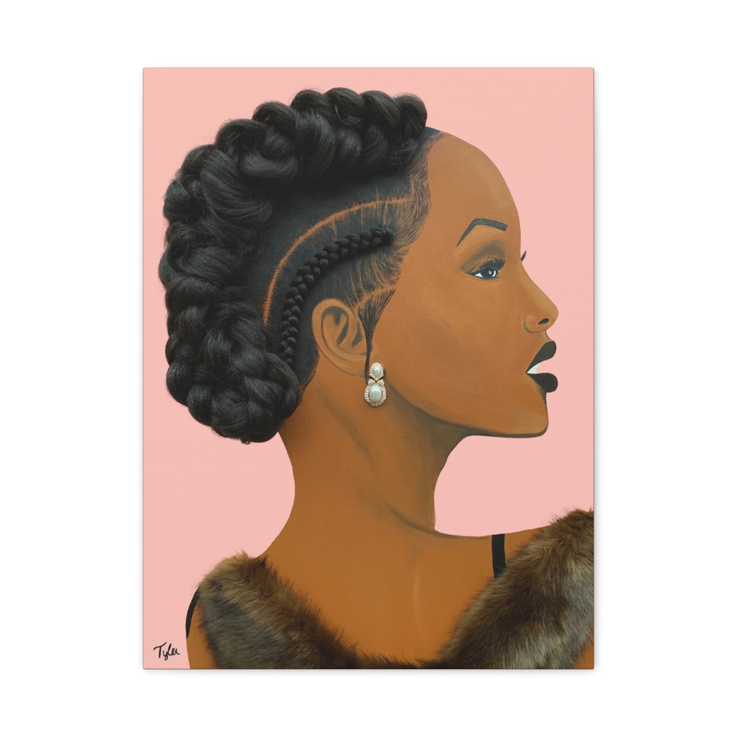 Elegant 2D Canvas (No Hair)