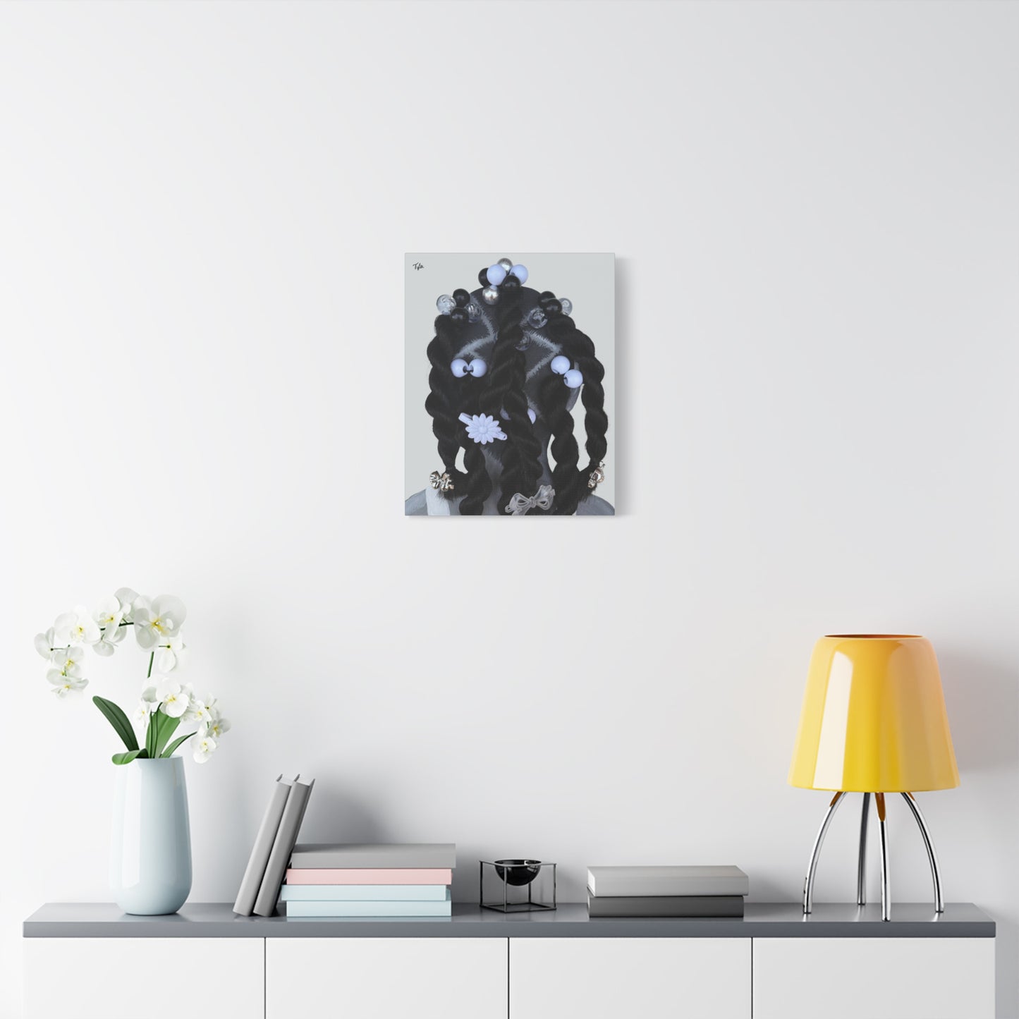 Baby Girl I 2D Canvas (No Hair)