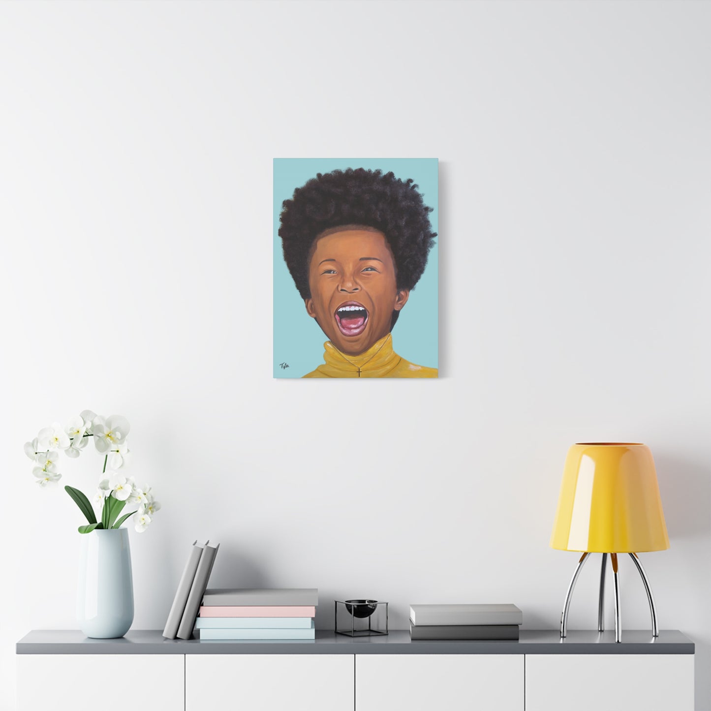 SONshine 2D Canvas Print (No Hair)