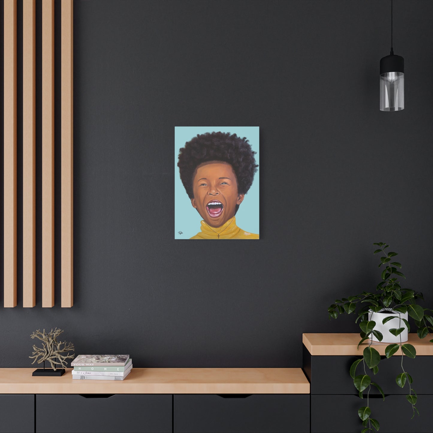 SONshine 2D Canvas Print (No Hair)