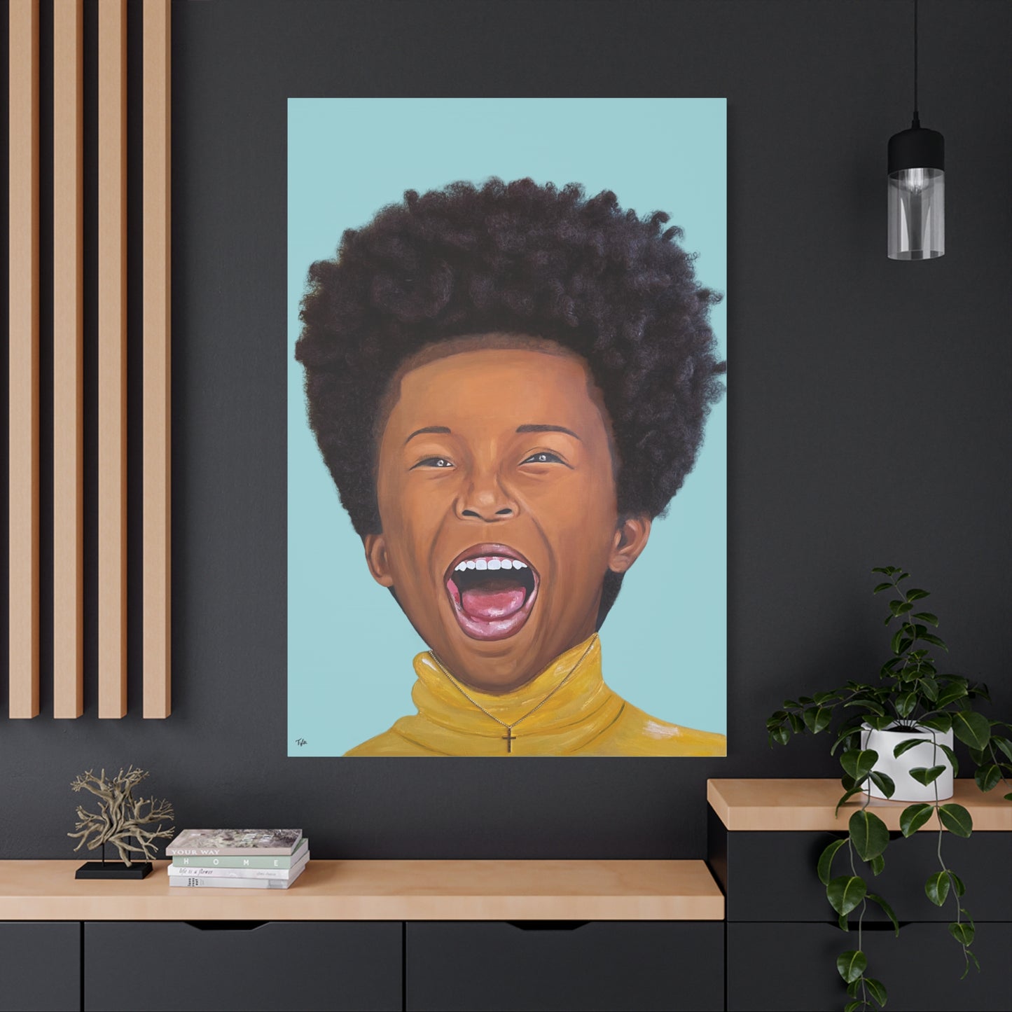 SONshine 2D Canvas Print (No Hair)