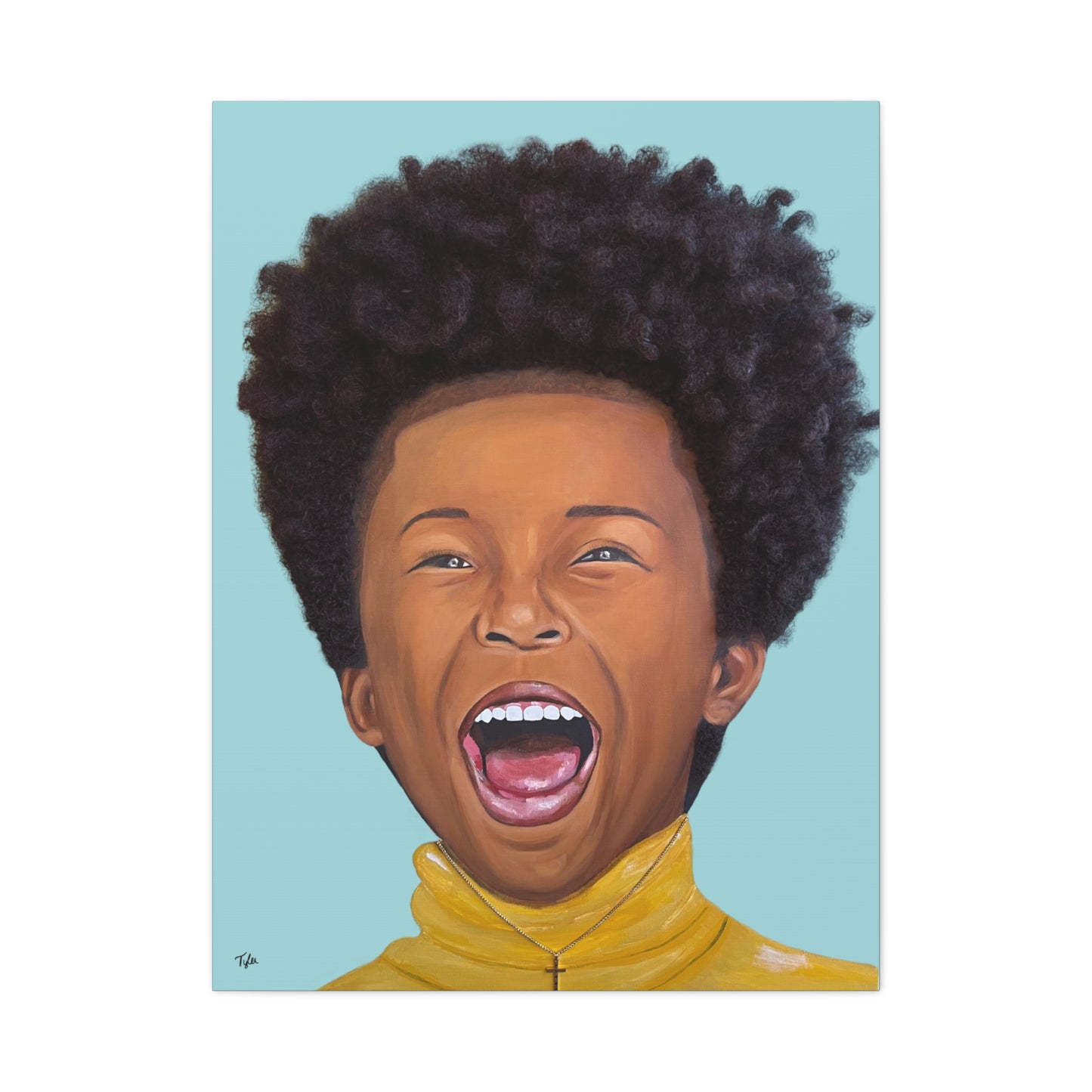 SONshine 2D Canvas Print (No Hair)