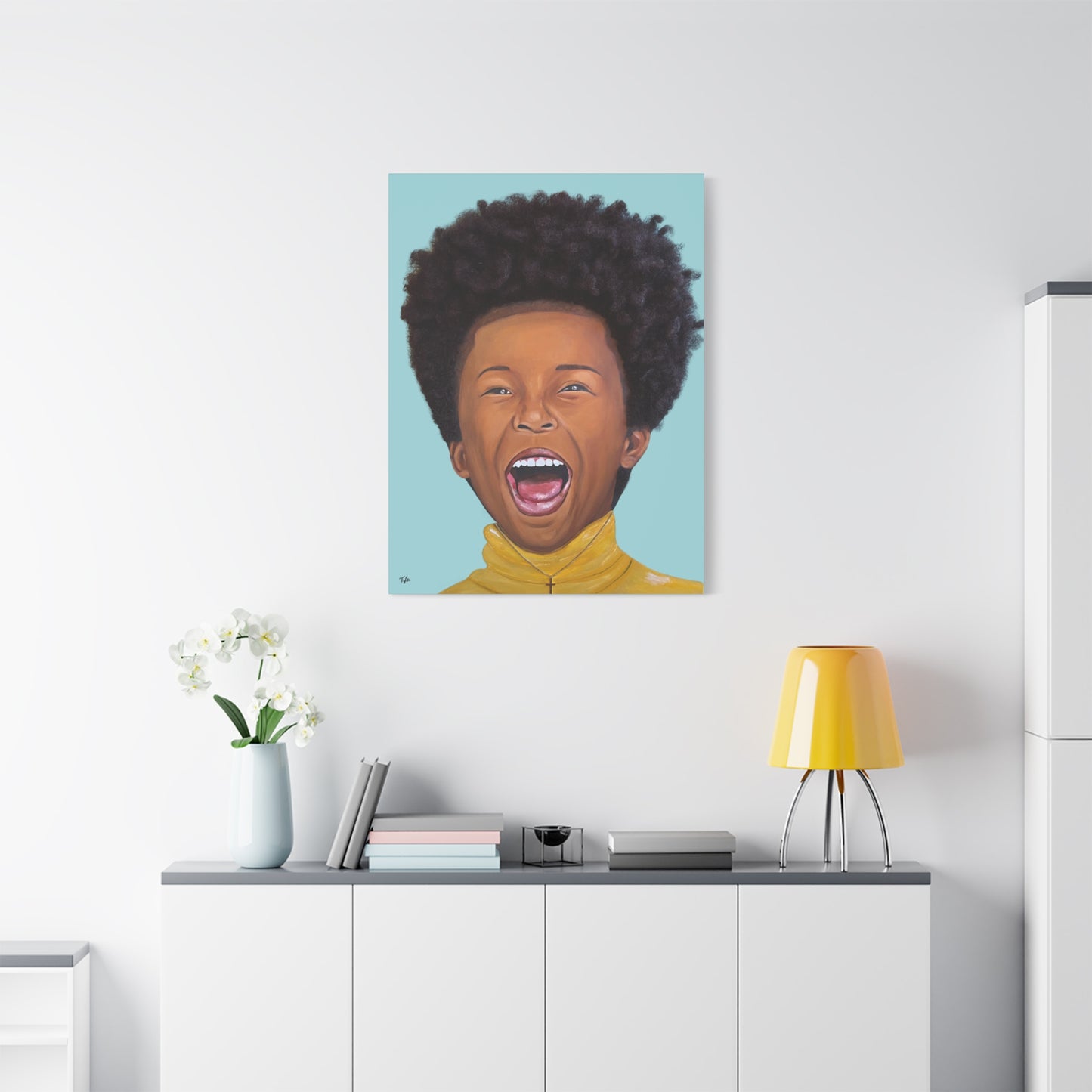 SONshine 2D Canvas Print (No Hair)
