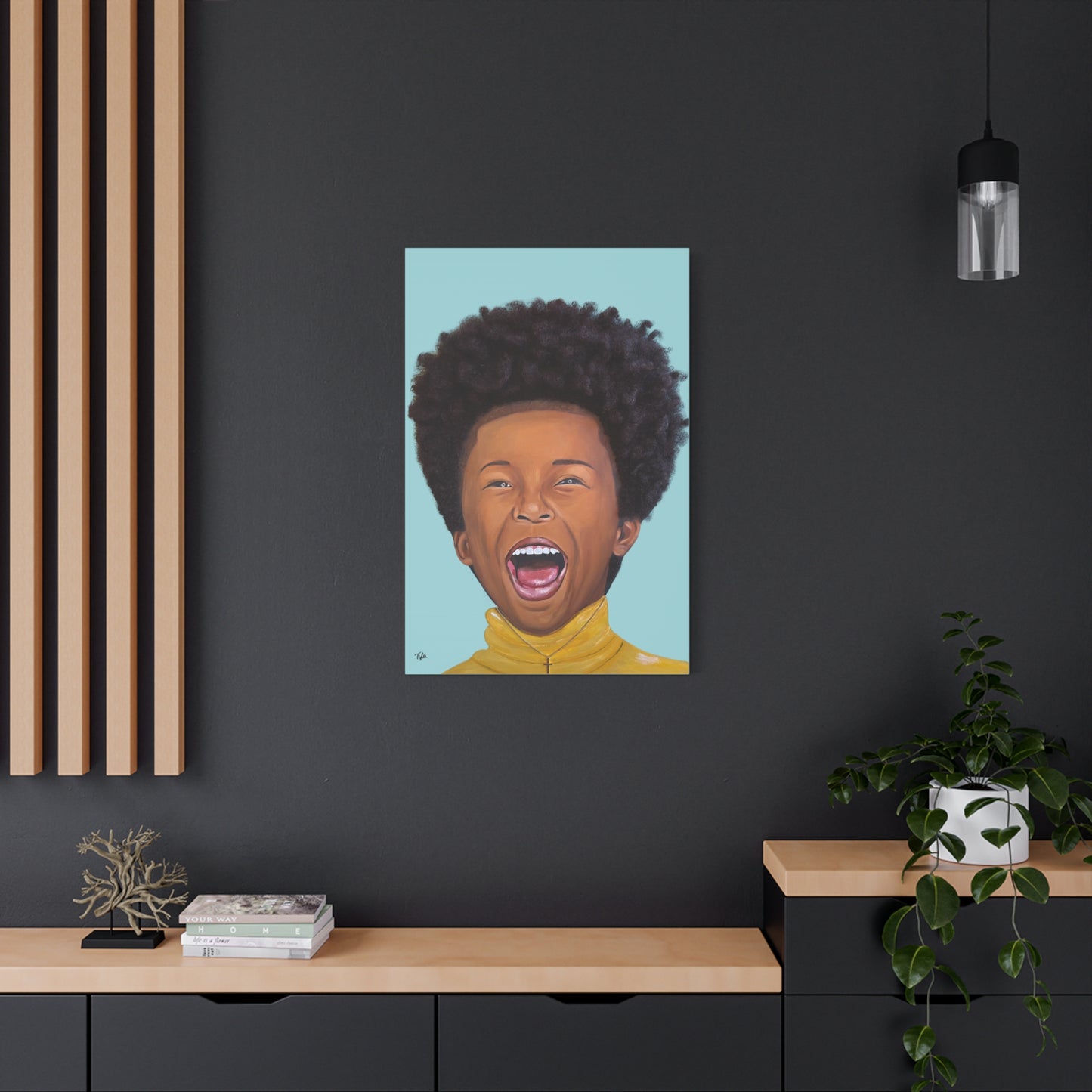 SONshine 2D Canvas Print (No Hair)