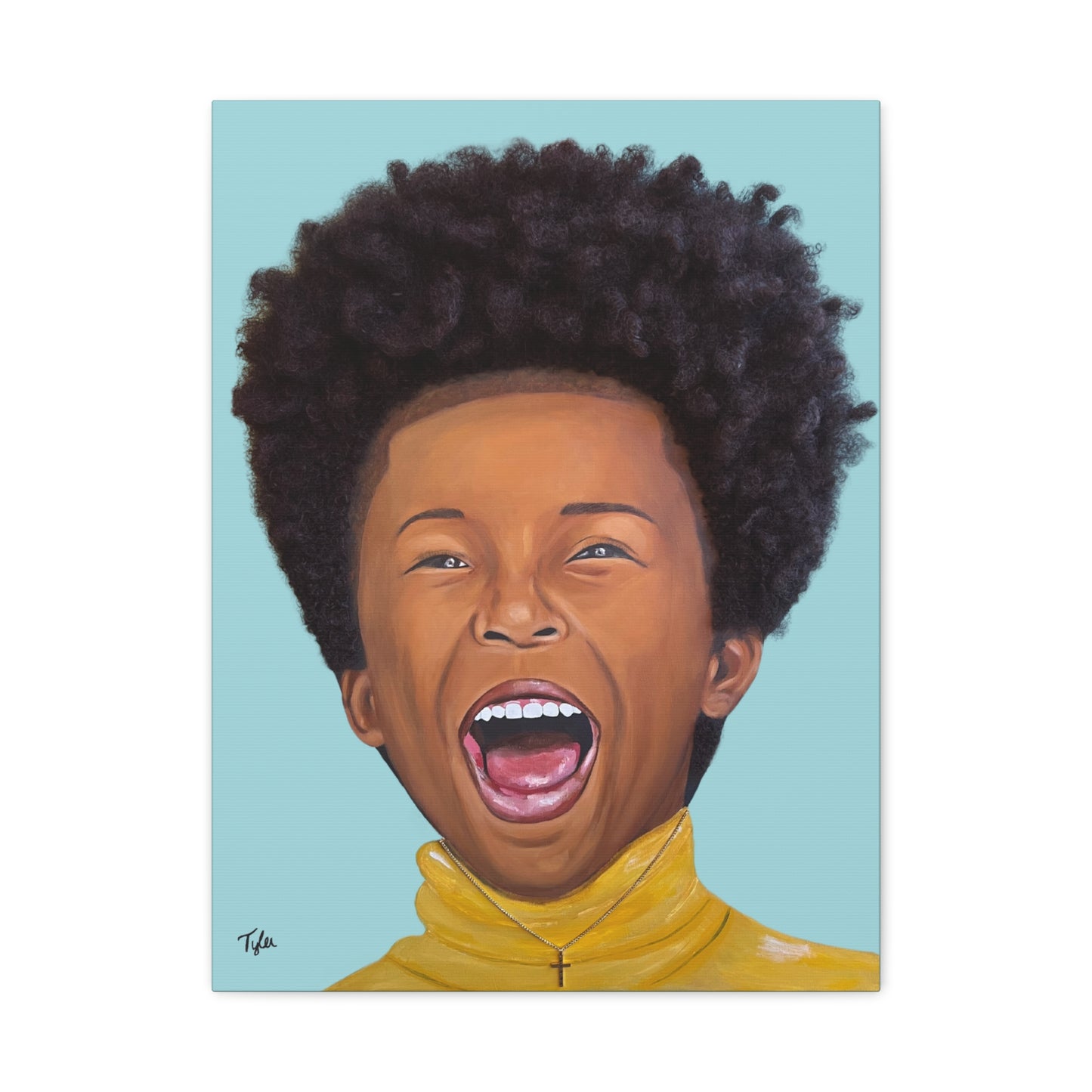 SONshine 2D Canvas Print (No Hair)