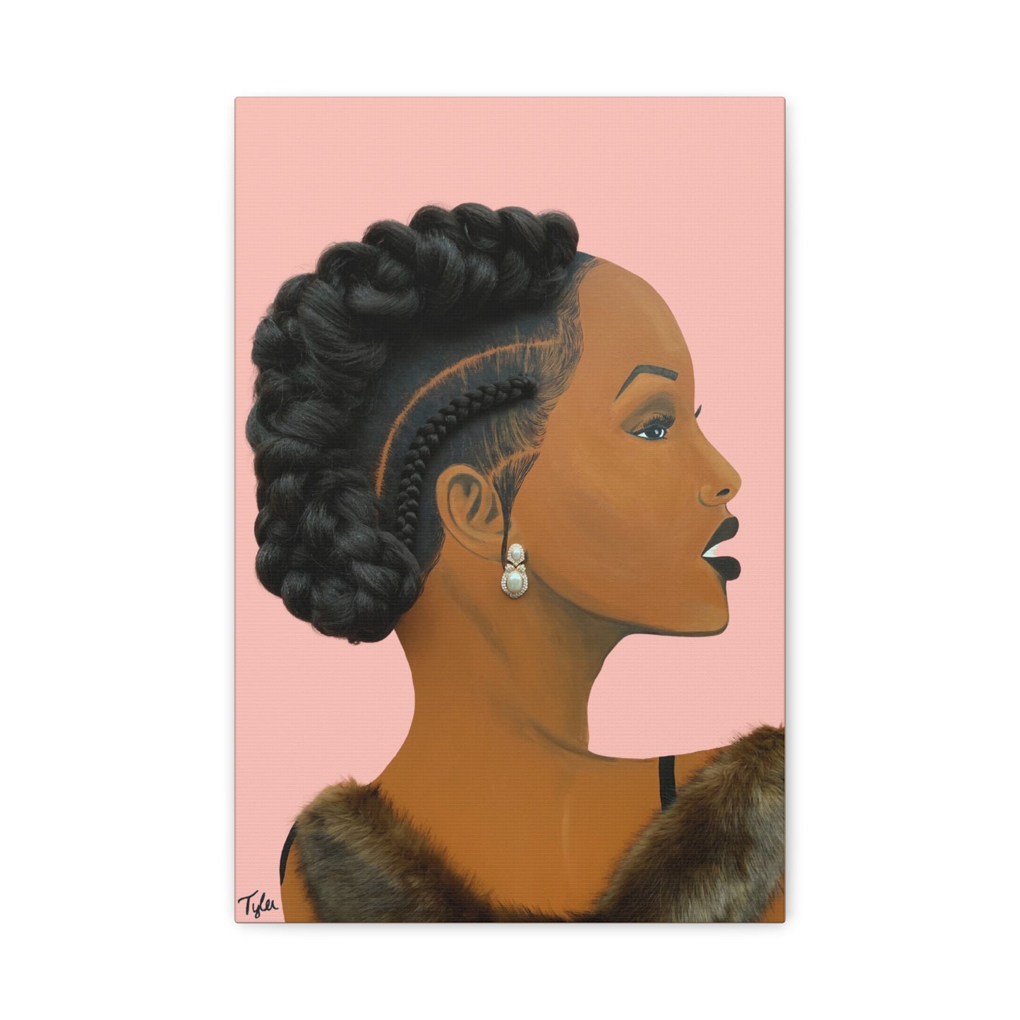 Elegant 2D Canvas (No Hair)