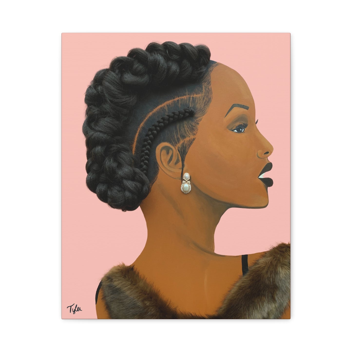 Elegant 2D Canvas (No Hair)