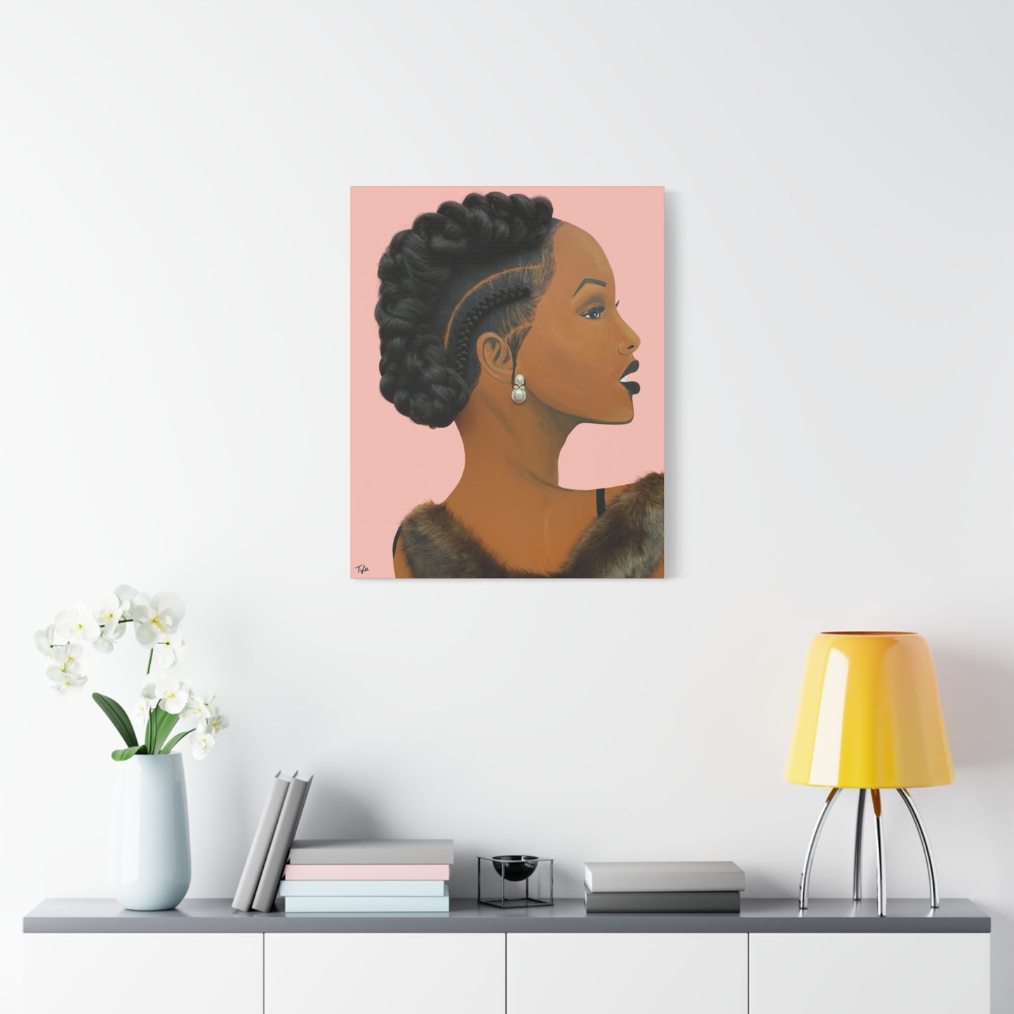 Elegant 2D Canvas (No Hair)