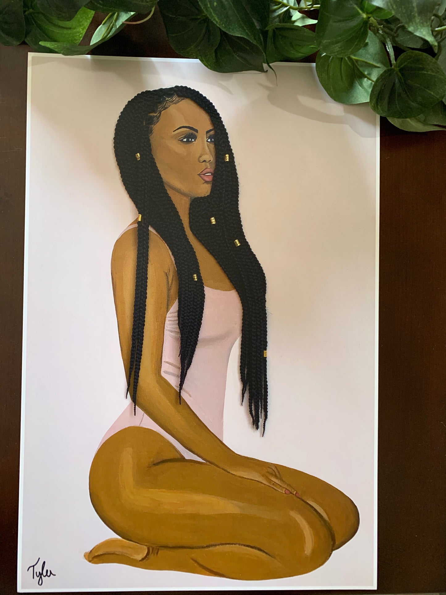 In SECURE- 12X18 2D Paper Print