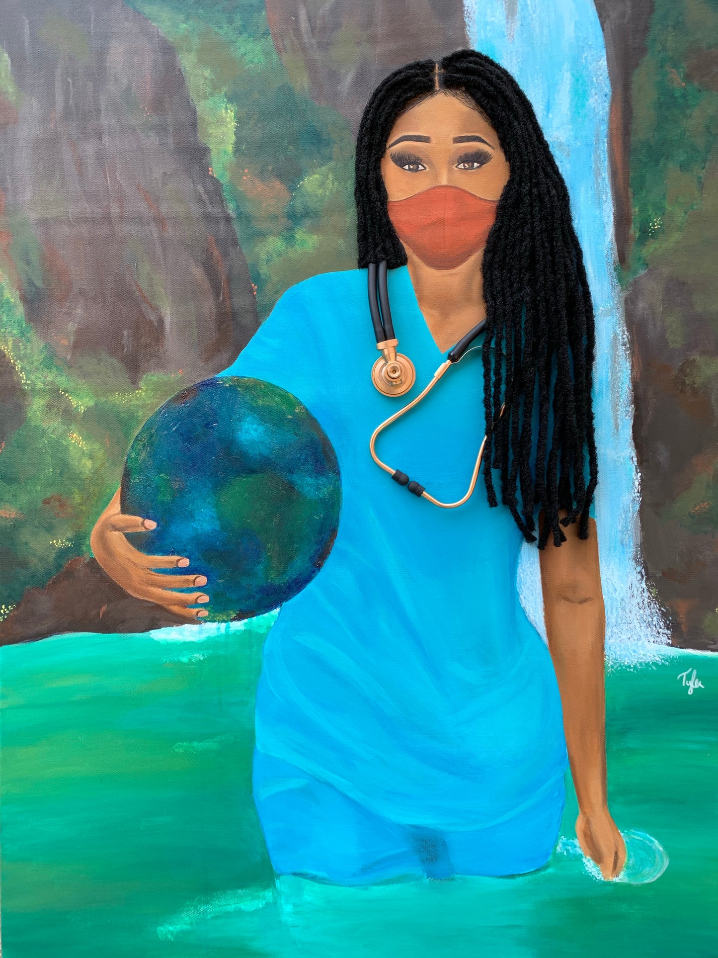 “Survival" - 30X40 Original