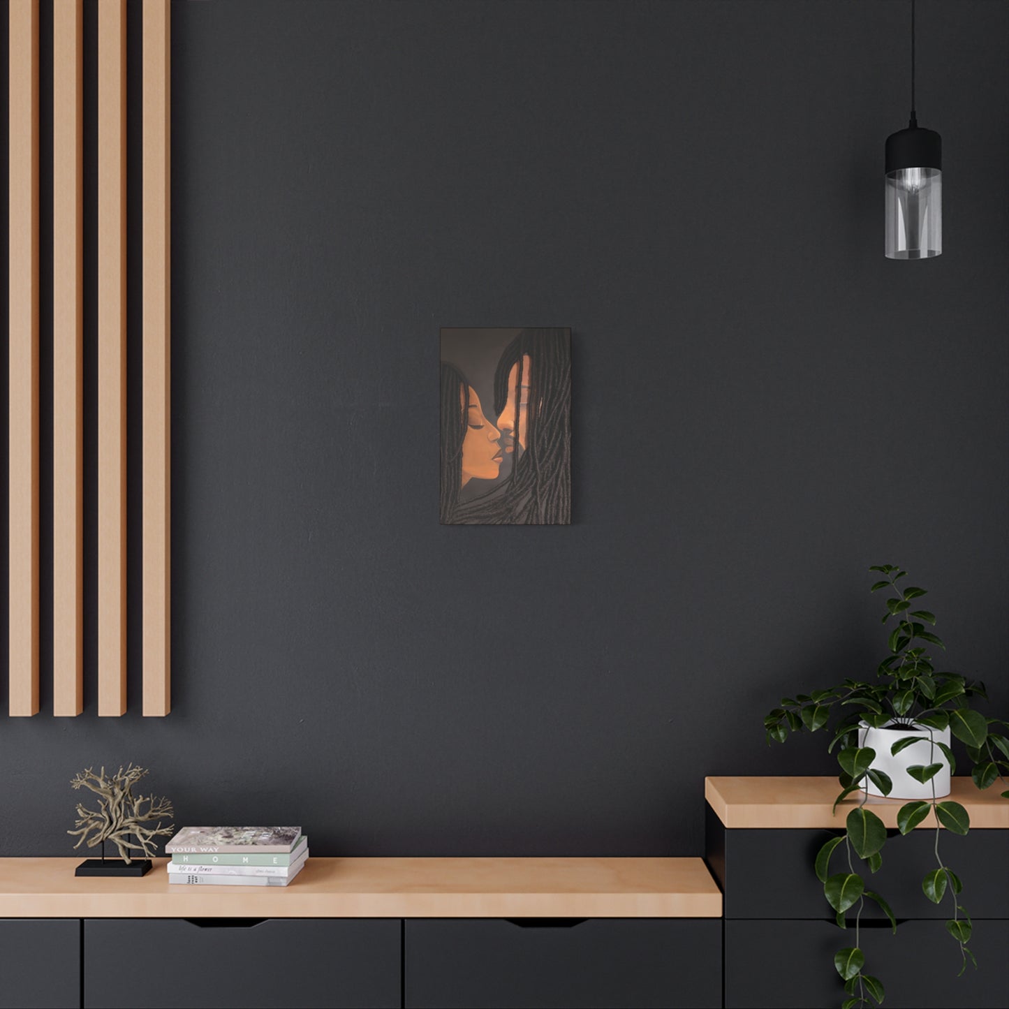 InterLocked 2D Canvas Print (No Hair)