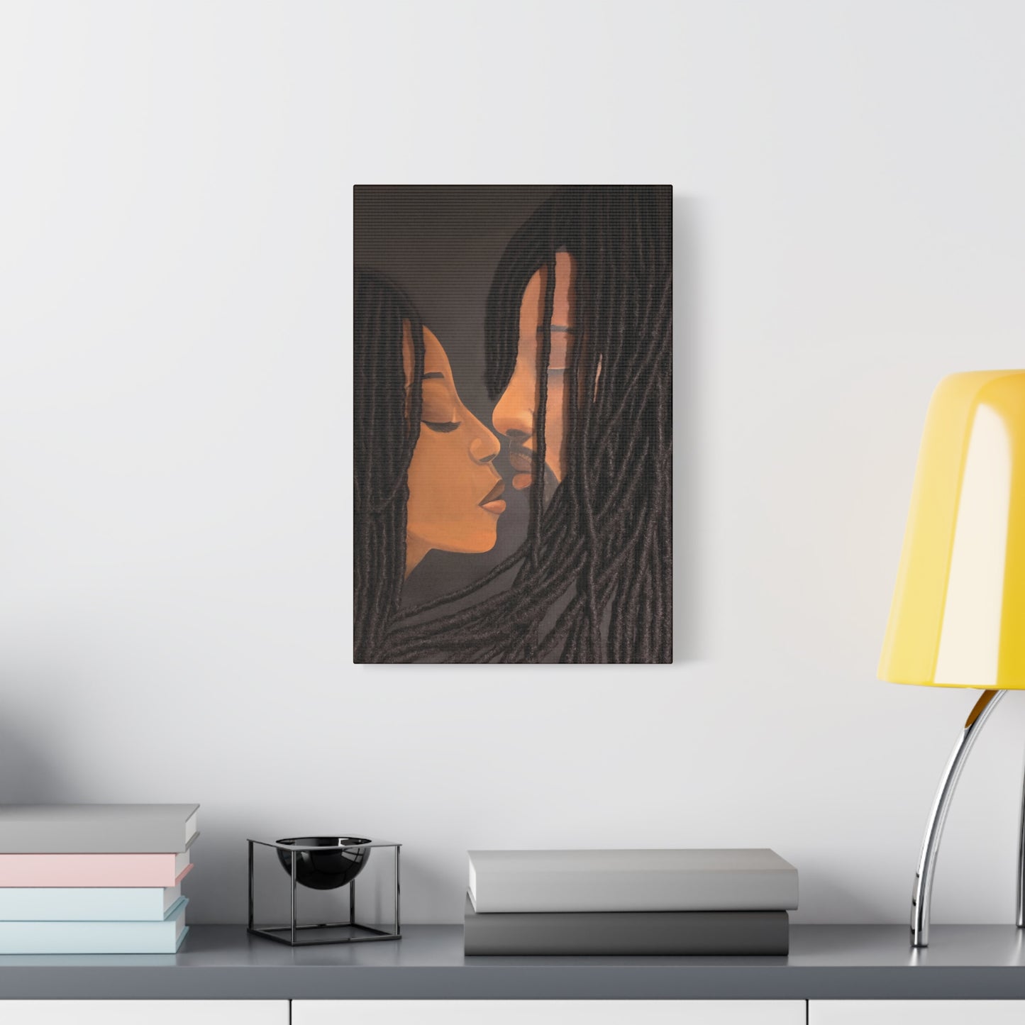 InterLocked 2D Canvas Print (No Hair)