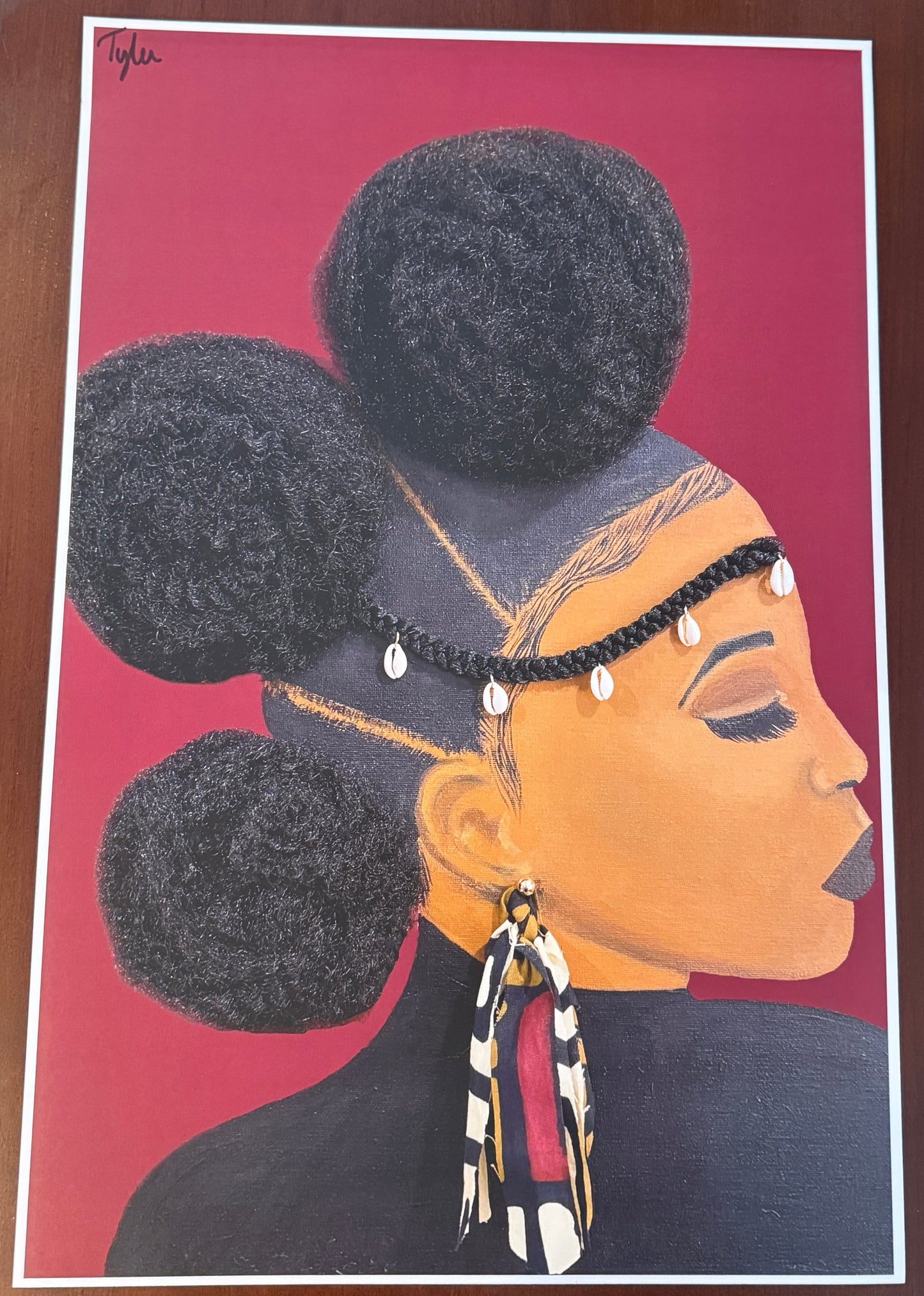 No vaccine - 12X18 2D Paper Print (No Hair)