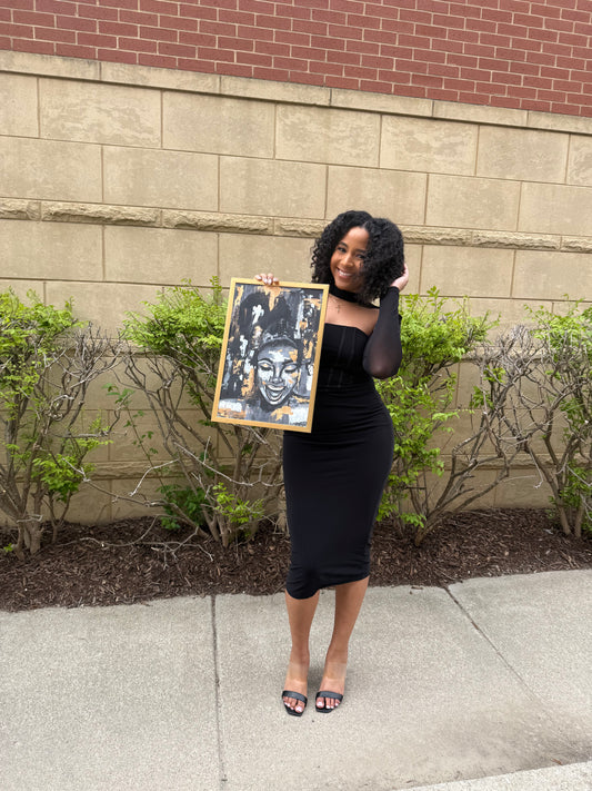 ‘Abstract Joy’ 2D Original