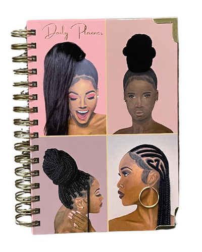 Anytime Daily Planner Hard Cover 2D (No Hair)
