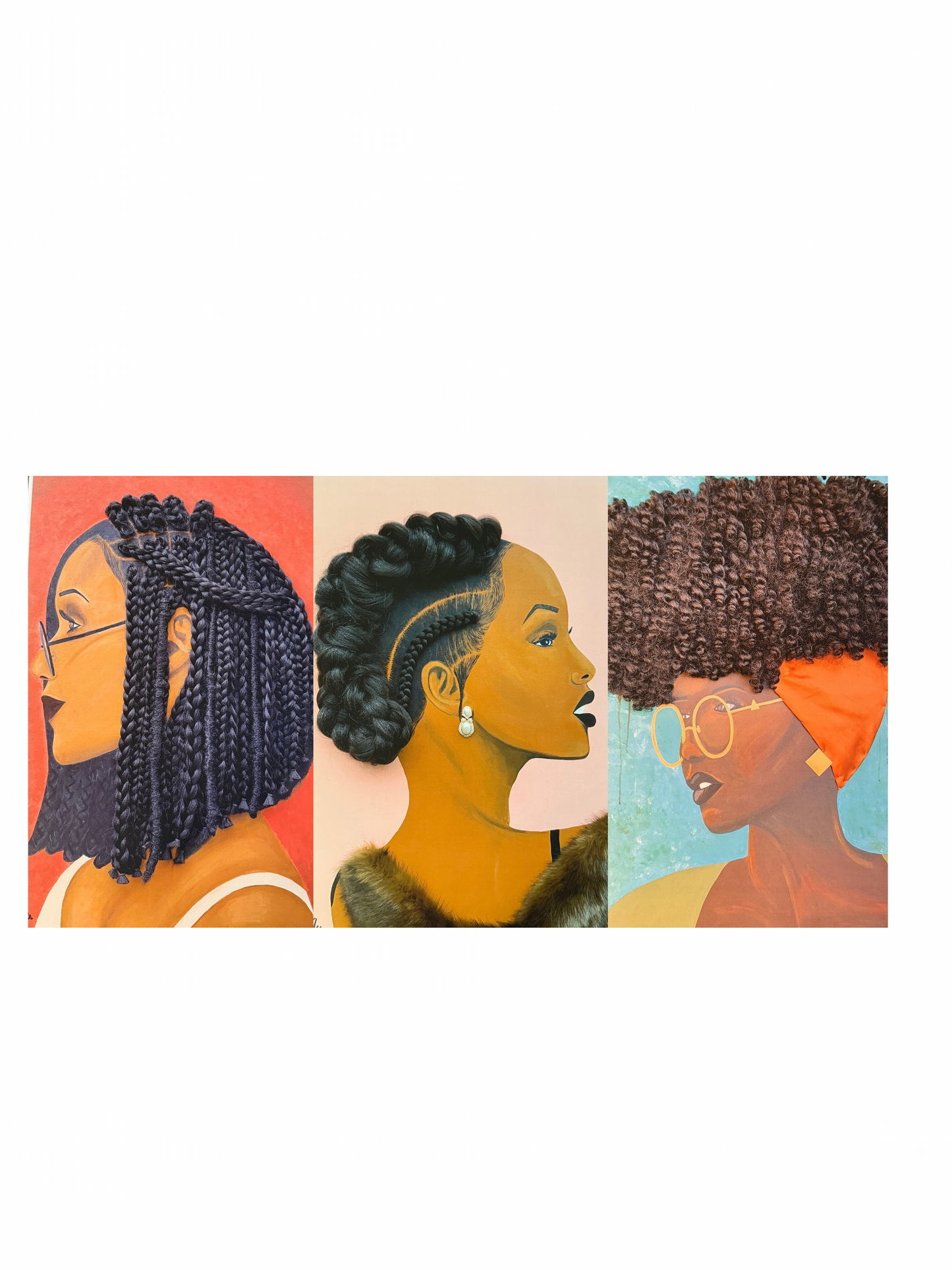 3 pc Bundle Harmony | Elegant | Dreamer - 12X18 2D Paper Print (No Hair)