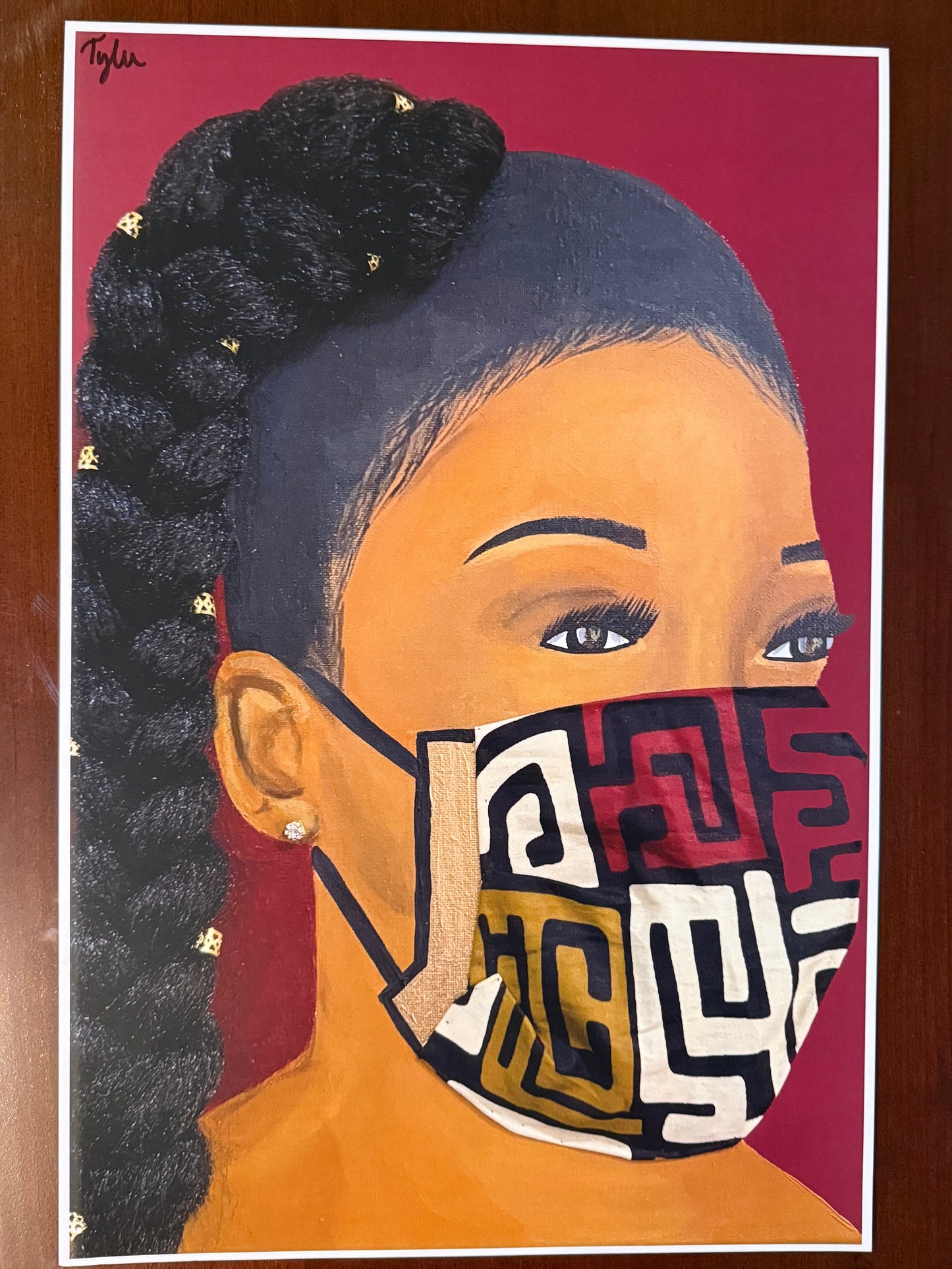 3 pc Bundle Locks | No Vaccine | Corona - 12X18 2D Paper Print (No Hair)