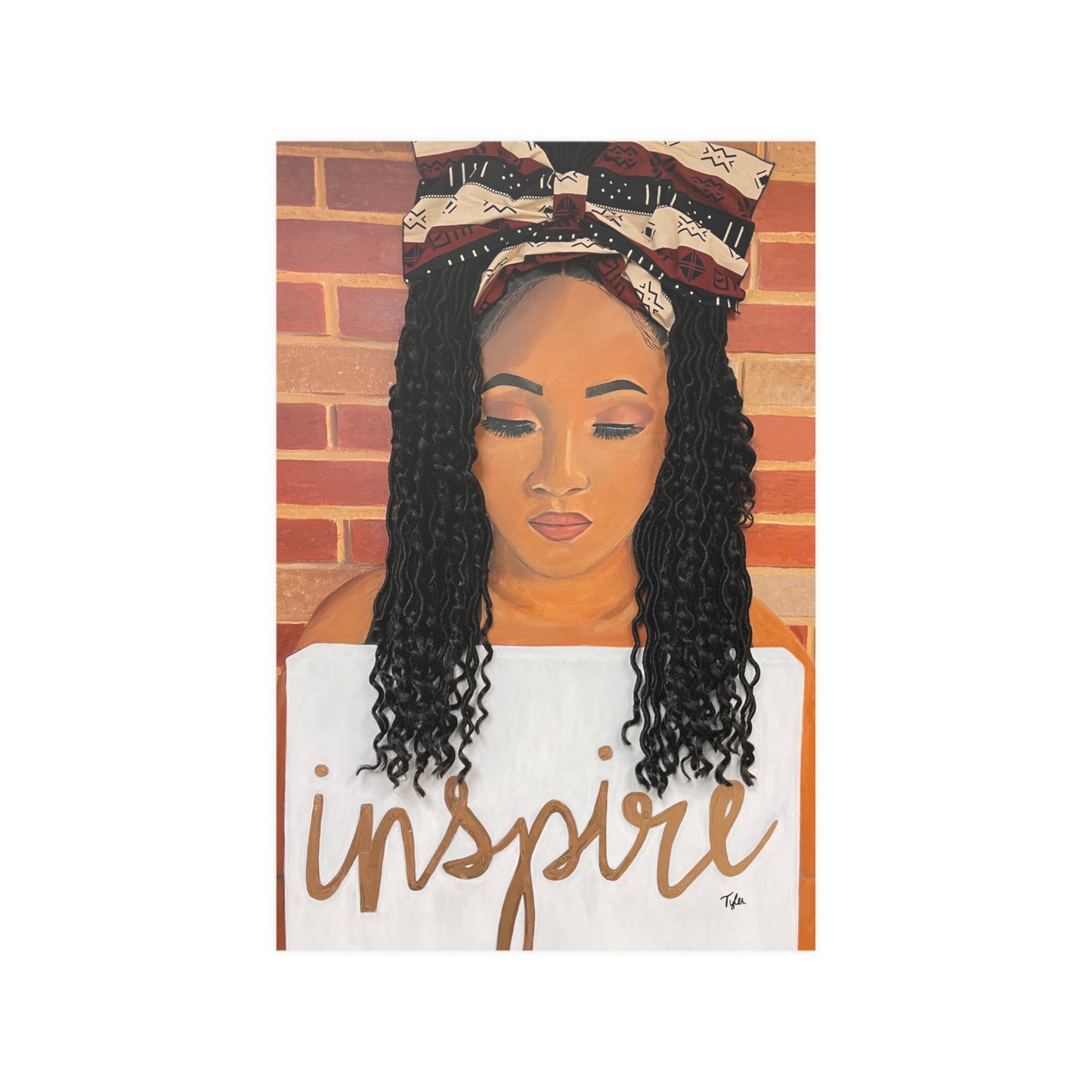 Inspire 2D Poster Print