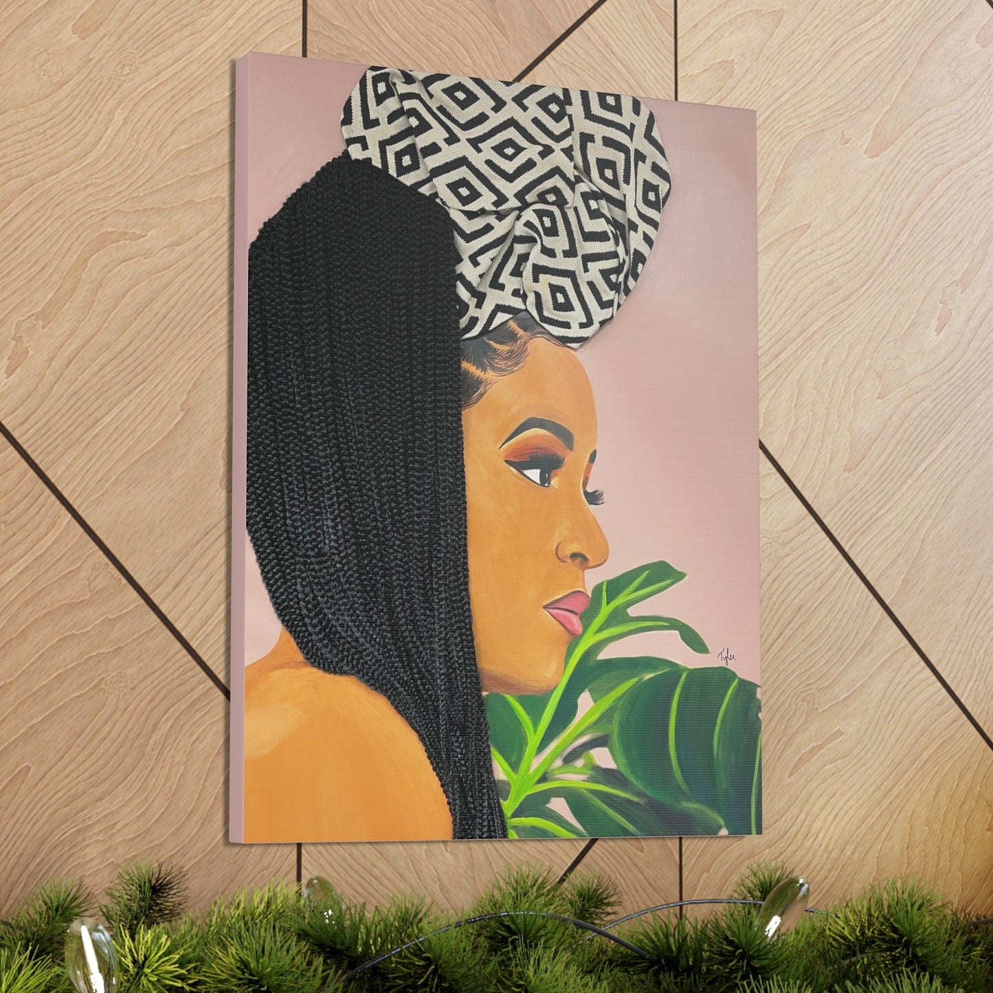 Worthy- 2D Canvas Print (no Hair)