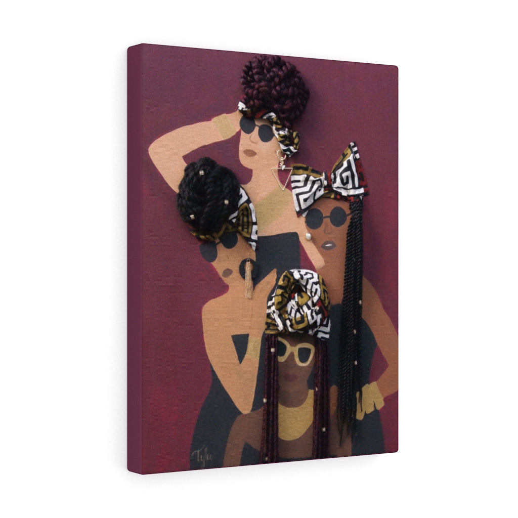 The Shaderoom - 3D Canvas Print (With Hair)