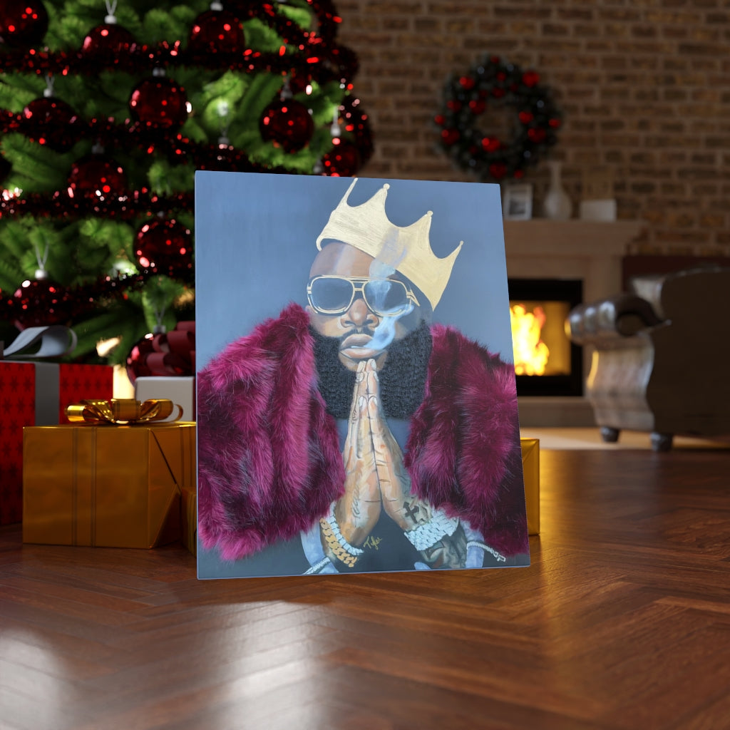 The Boss- 2D Canvas Print (no Hair)