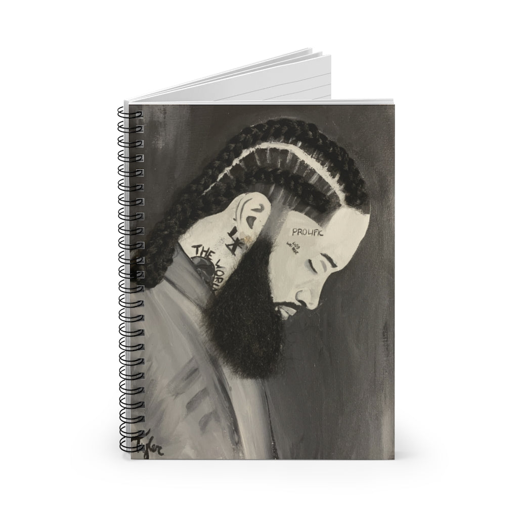 Nipsey 2D Notebook (No Hair)