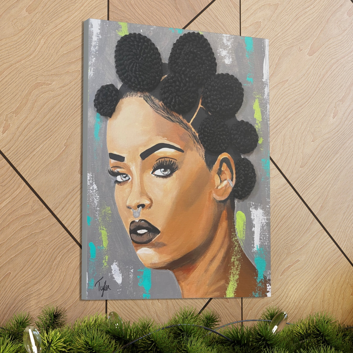 Fenty- 2D Canvas Print (no Hair)