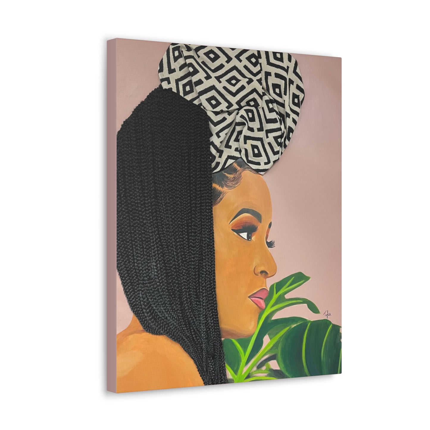 Worthy- 2D Canvas Print (no Hair)