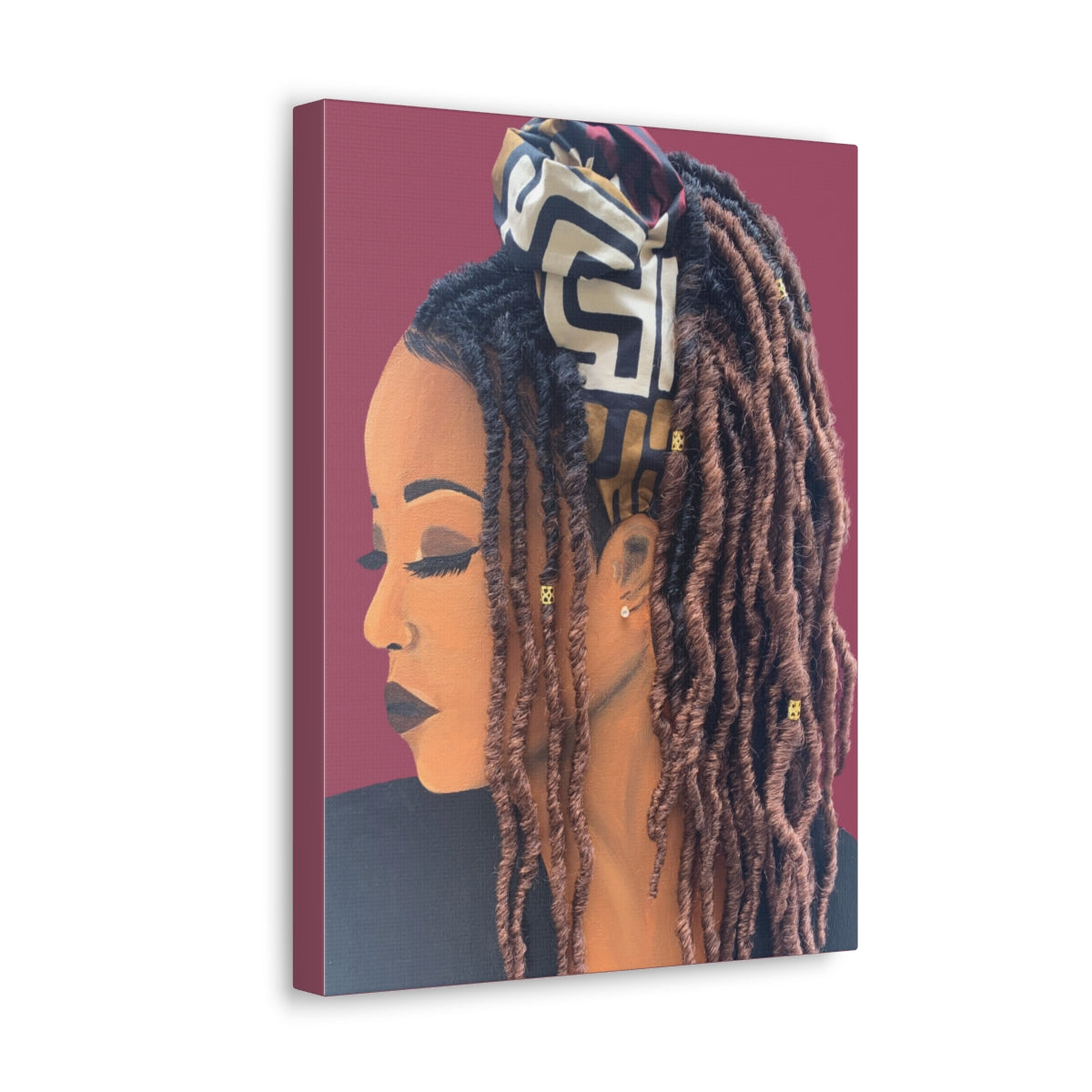 Locks- 2D Canvas Print (no Hair)