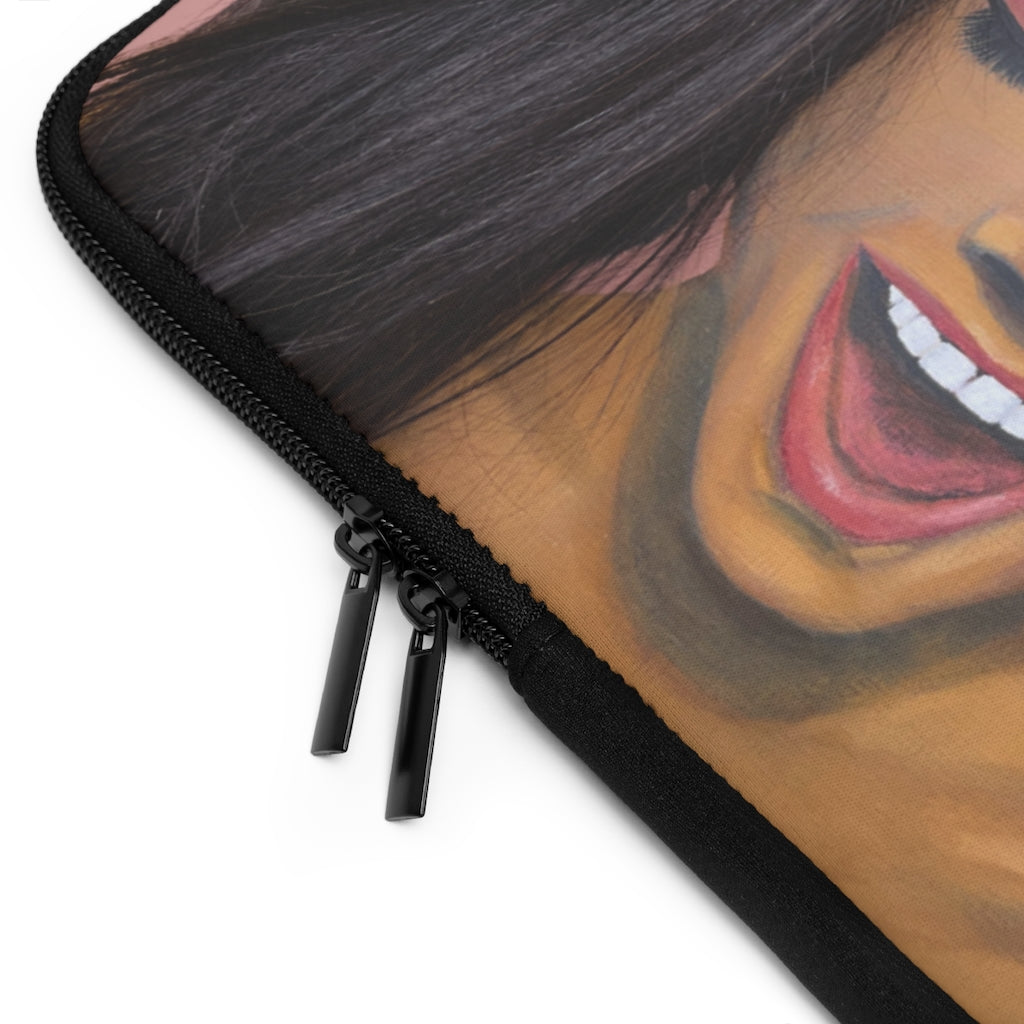 Joyful 2D Laptop Case (No Hair)