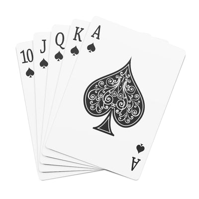 Faith Over Fear 2D Playing Cards (No Hair)