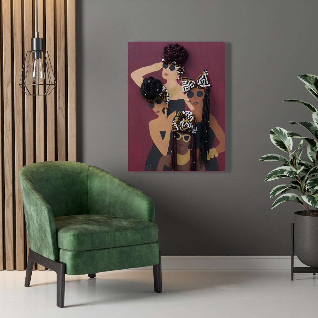 The Shaderoom- 2D Canvas Print (no Hair)