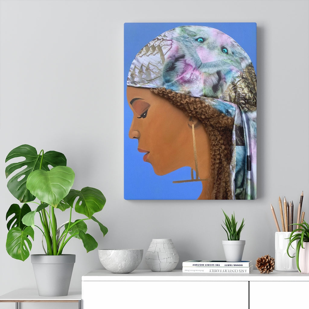 Bey You- 2D Canvas Print (no Hair)