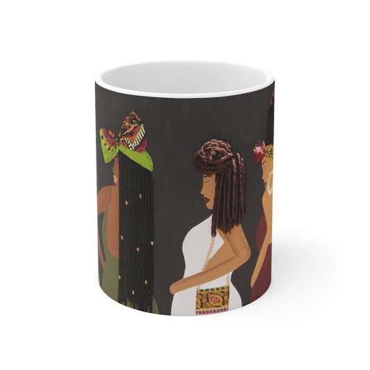 CurlFriends 2D Mug (No Hair)