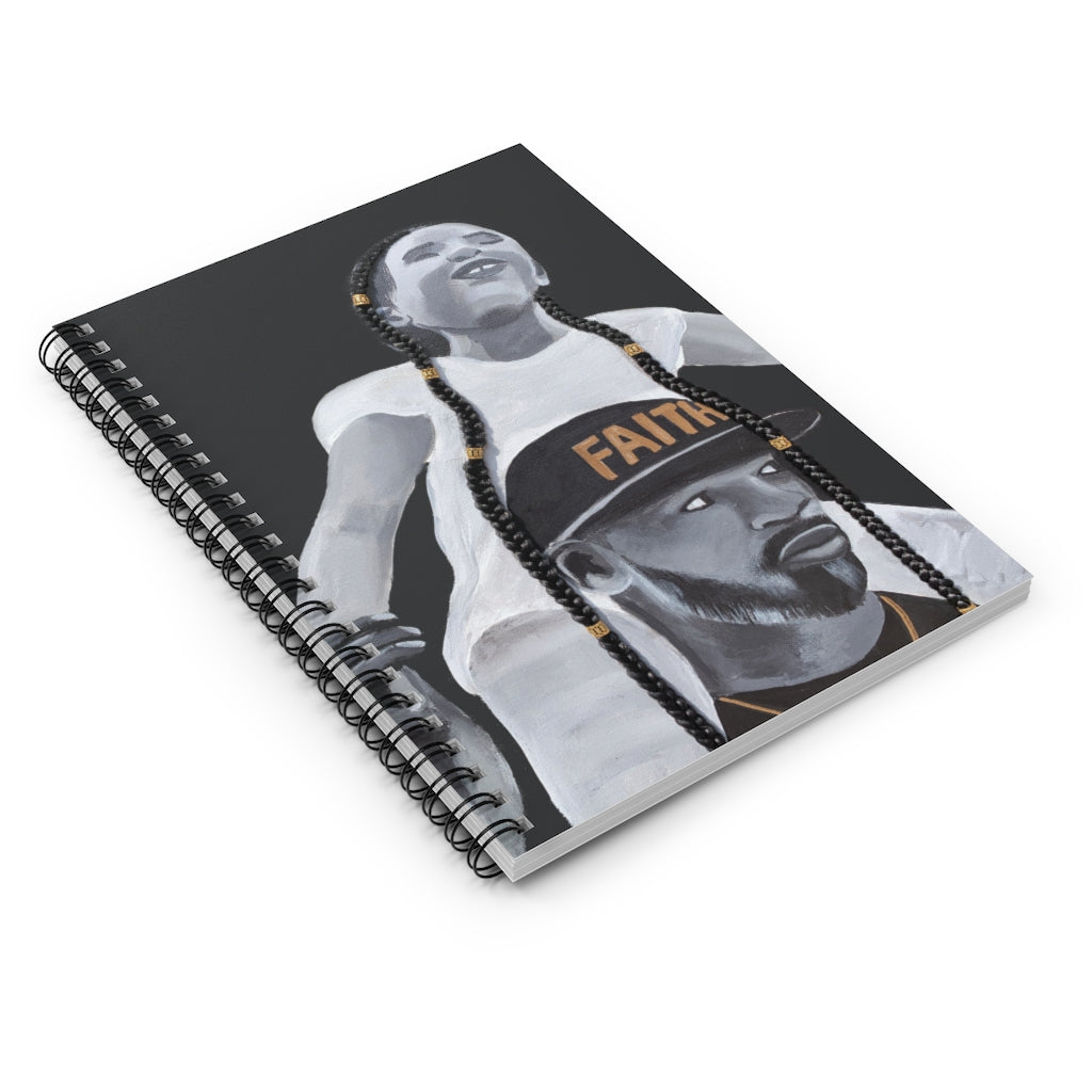 Faith Over Fear 2D Notebook (No Hair)