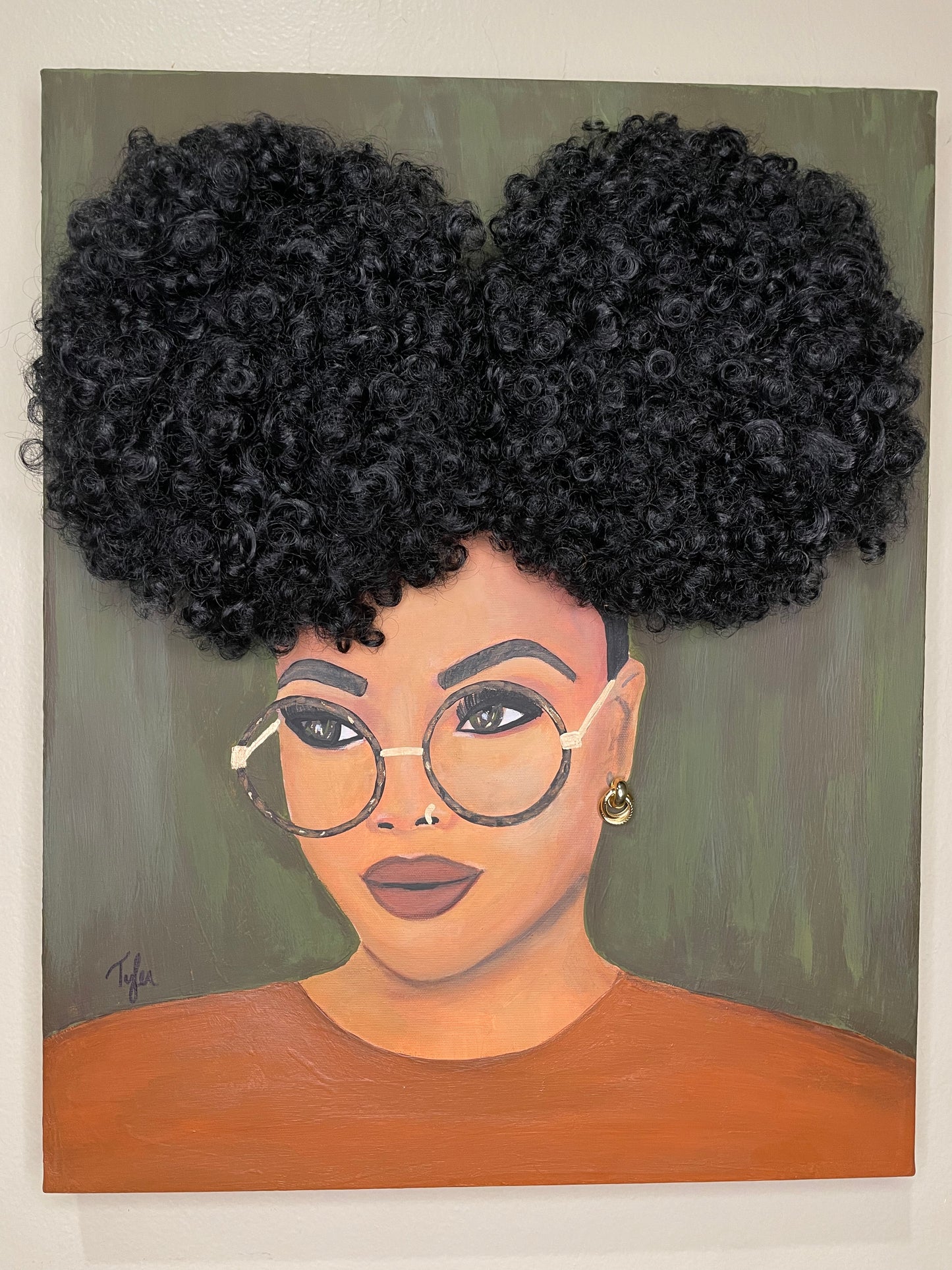 Vision 3D Original Painting (with Hair)