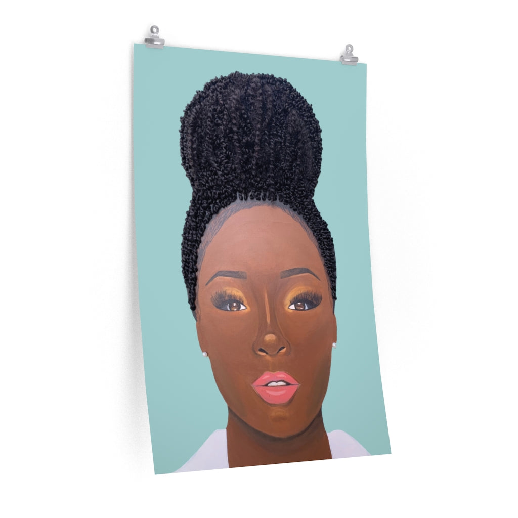 Godfidence 2D Poster Print (No Hair)