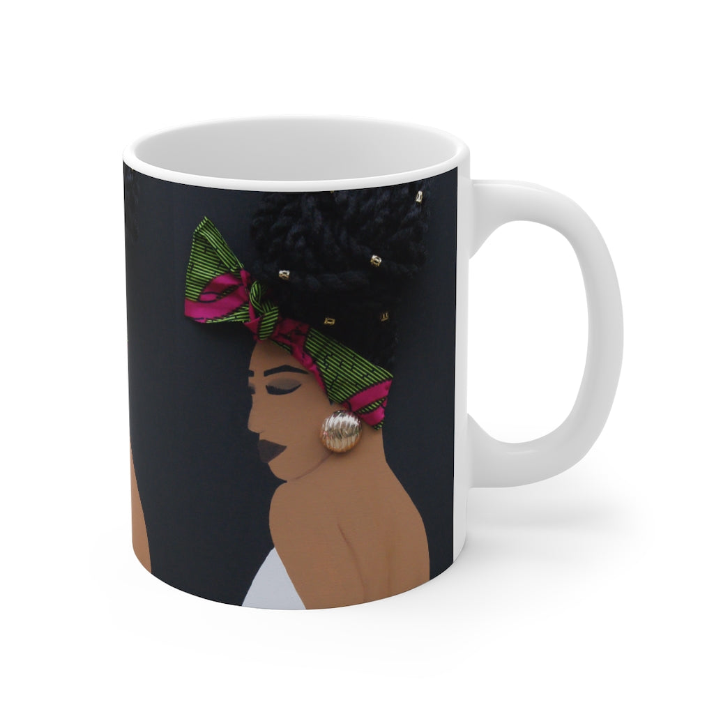 Bun Life 2D Mug (No Hair)