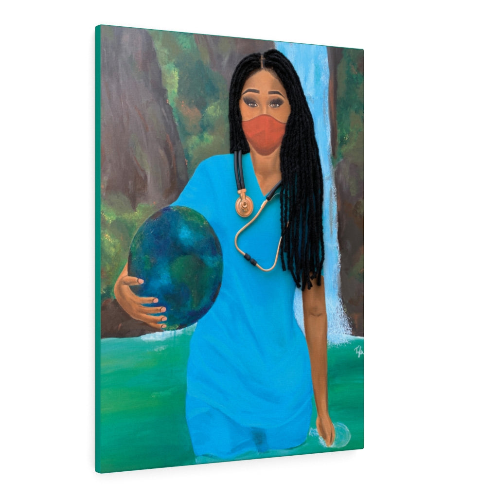 Survival 3D Original Painting (with Hair)