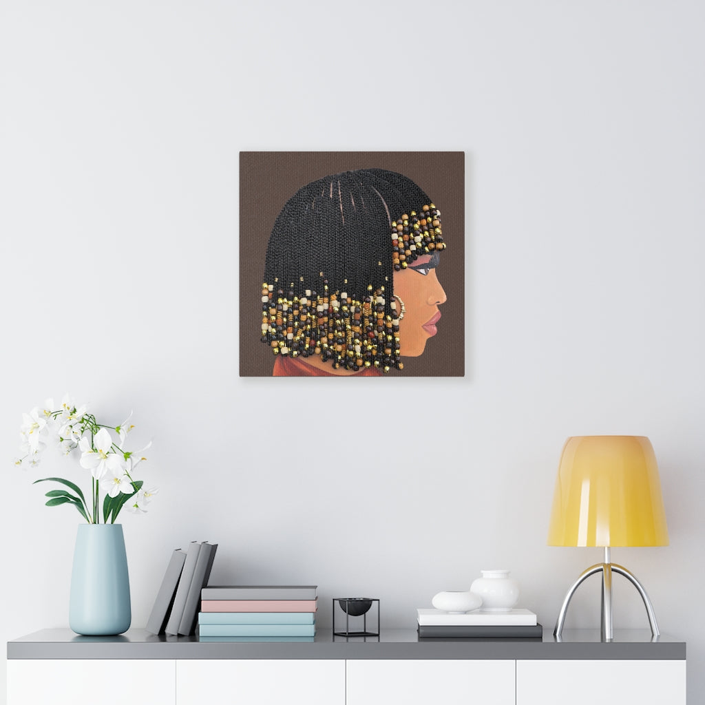 Empress- 2D Canvas Print (no Hair)