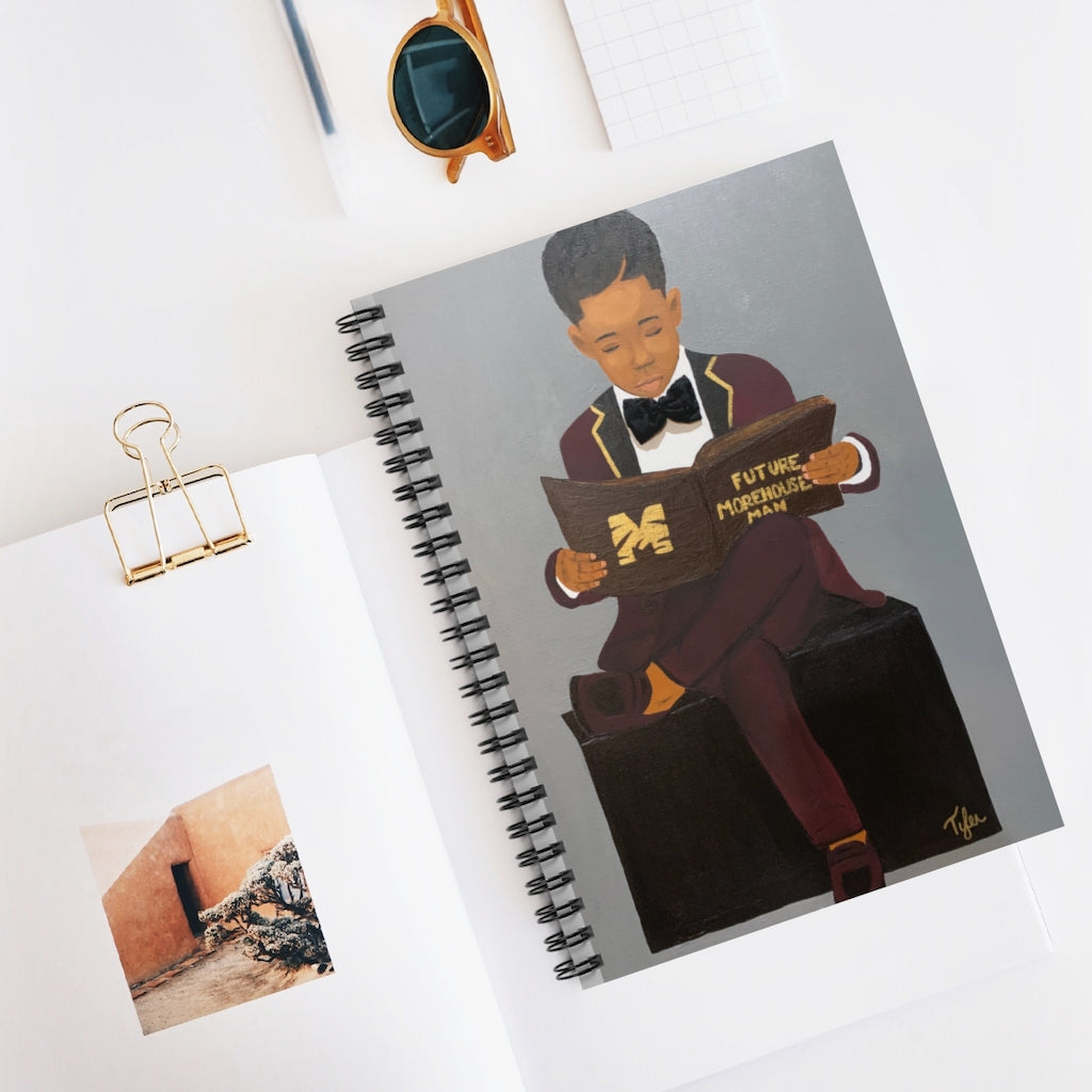 Future Morehouse Man 2D Notebook