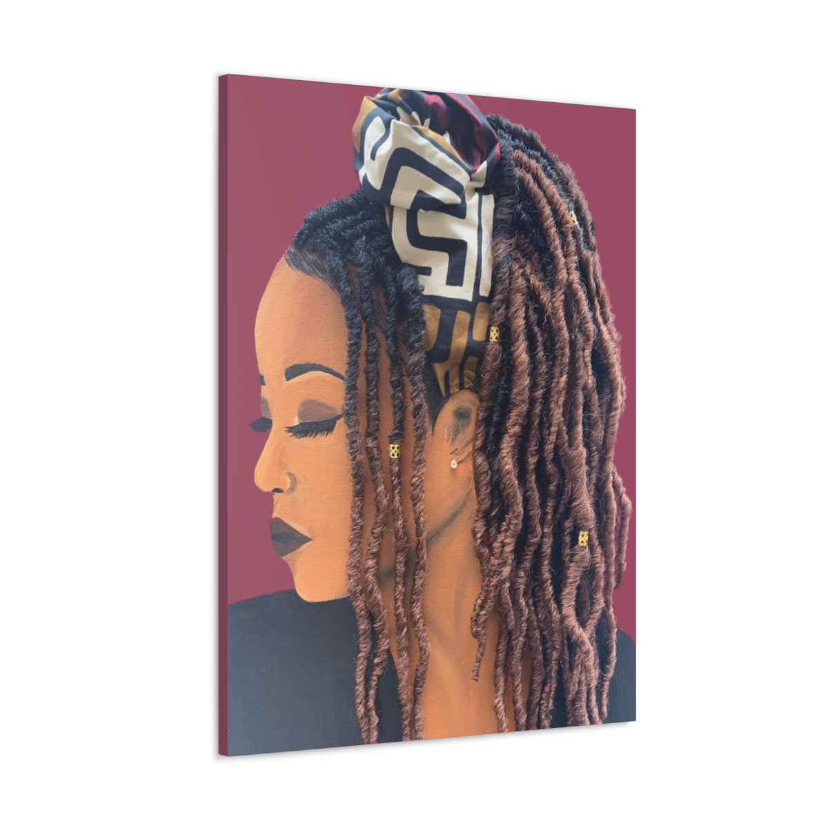 Locks- 2D Canvas Print (no Hair)