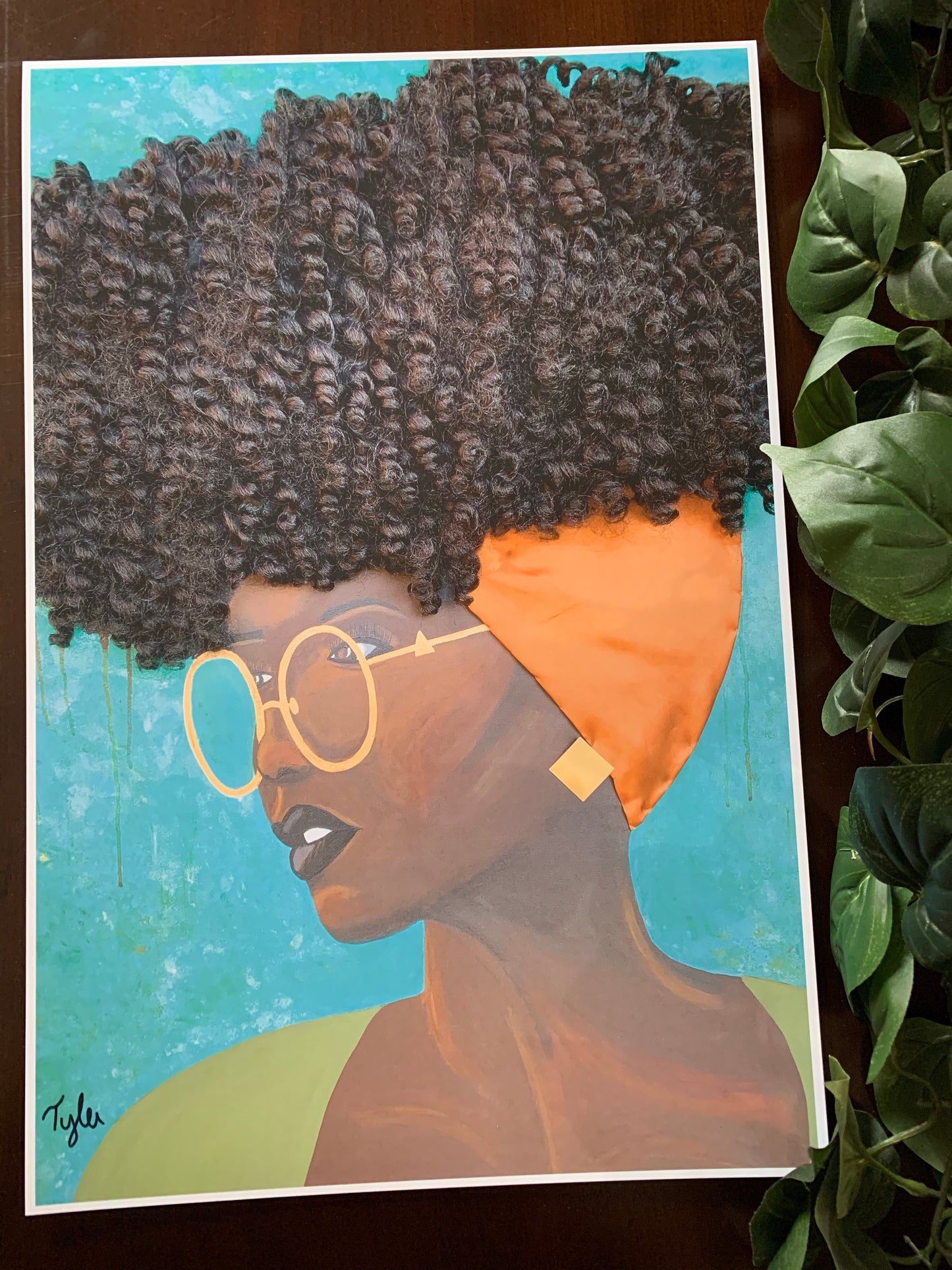 Dreamer- 12X18 2D Paper Print (No Hair or Fabric)