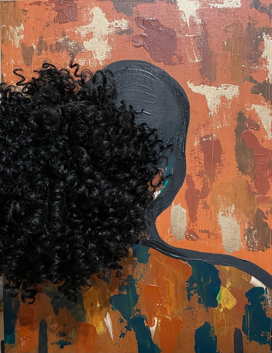 ‘Abstract 2’ 3D Original (hair added)